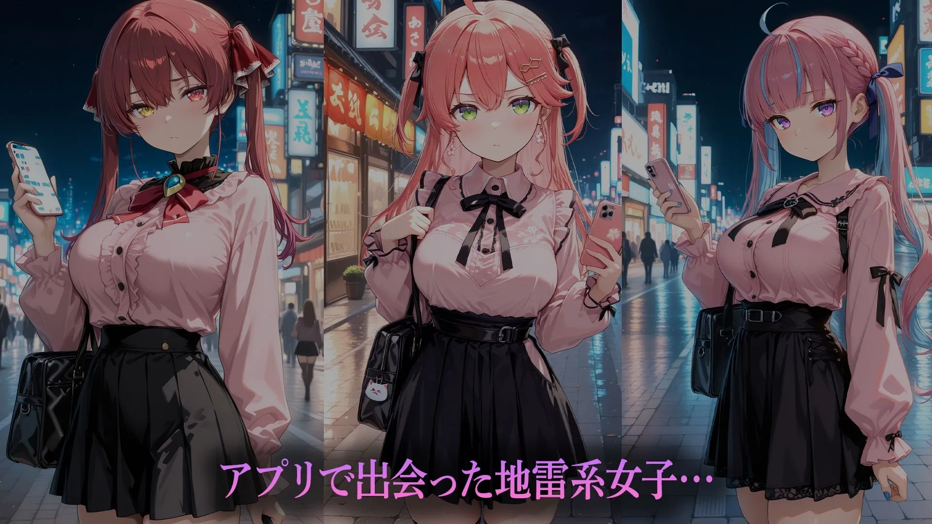 アプリで出会った地雷系(はーと)〜そのままホテルに連れ込んで〜 (ホ●ライブバージョン) 画像1