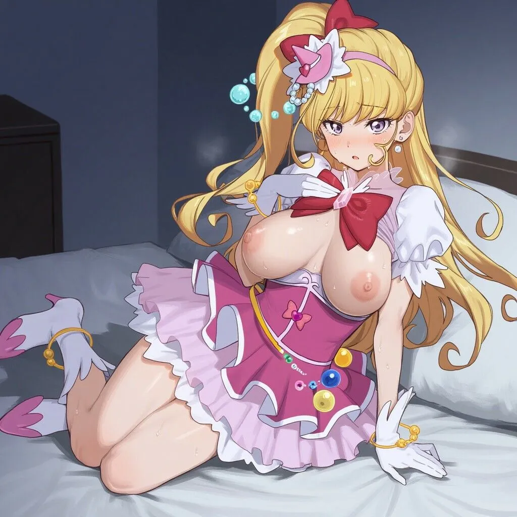 おじさんとキュアミラ◯ルのラブラブSEX 画像2