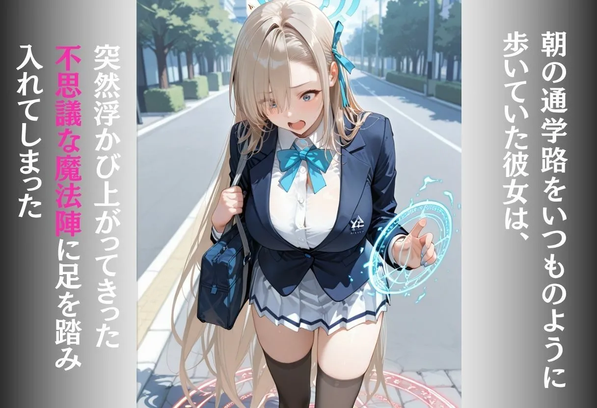 魔法陣の罠 〜男だらけの無人島で制服JKが犯●れ堕ちる監禁性活〜 vol.2 画像2