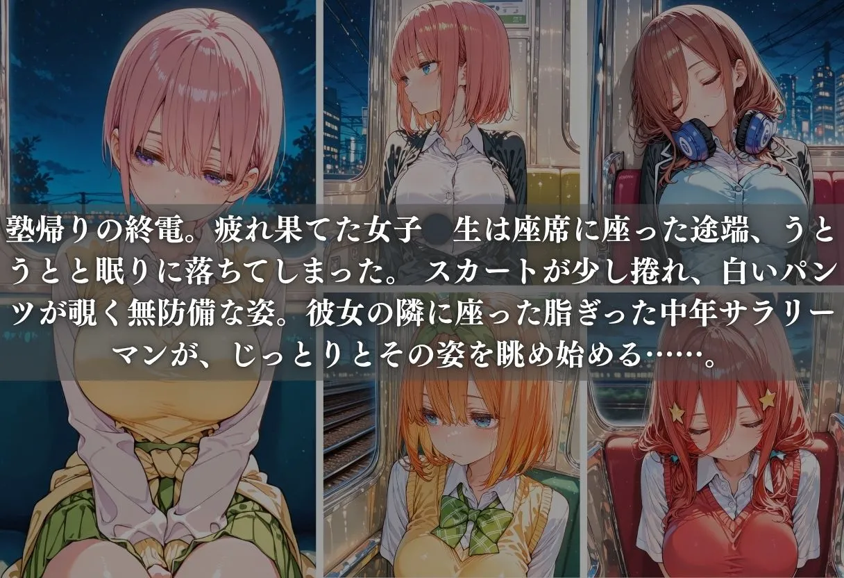 痴●列車ボテ腹RND 〜キモおじリーマンに孕ませられる現役女子??生〜 画像2