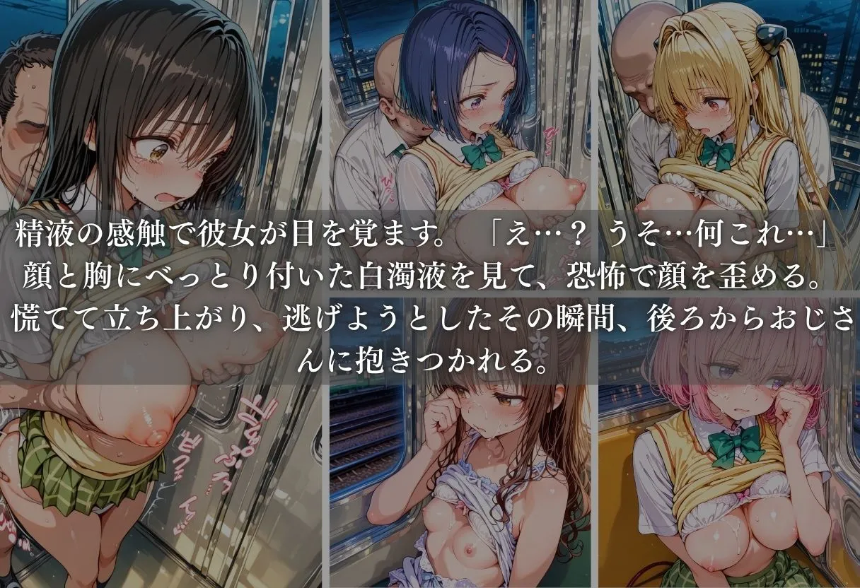 痴●列車ボテ腹END 〜キモおじリーマンに孕ませられる現役女子？？生〜 Vol.2 画像5