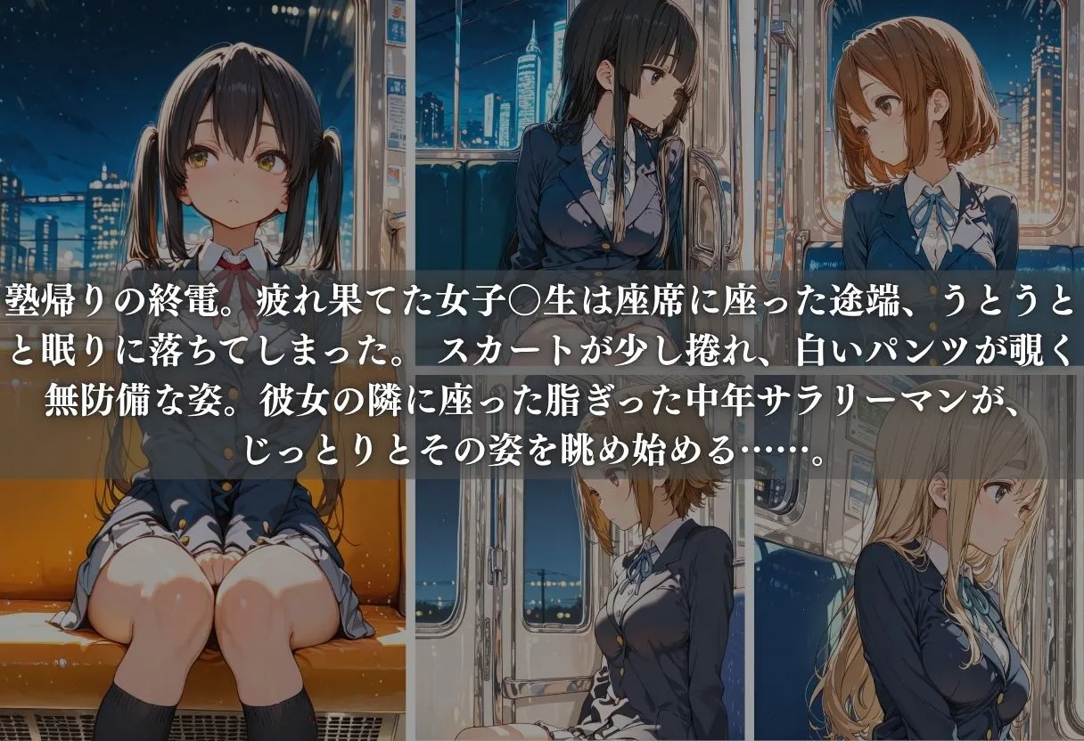 痴●列車ボテ腹END 〜キモおじリーマンに孕ませられる現役女子校生〜 Vol.4 画像2