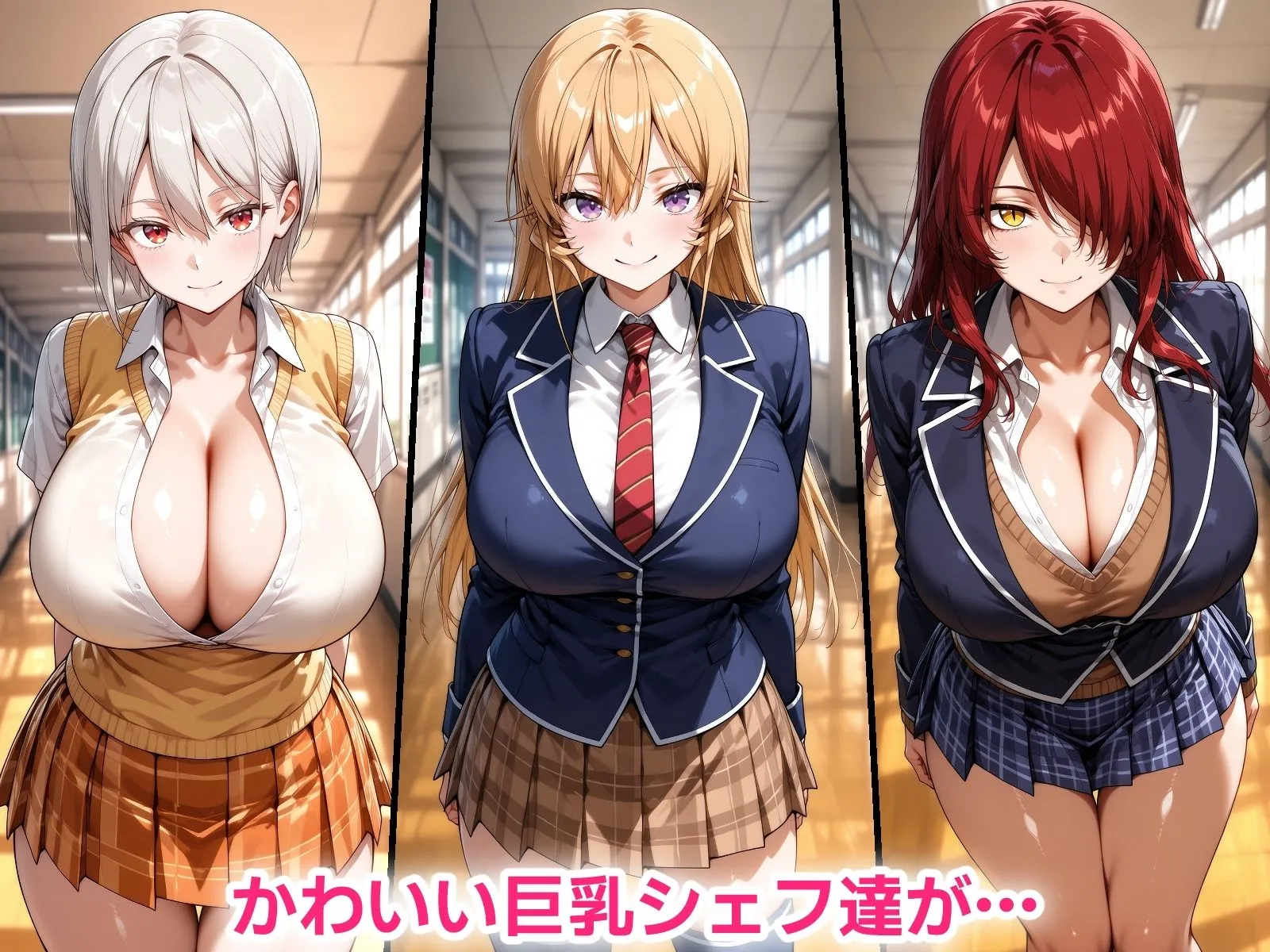 催●おじさんに寝取られる!巨乳シェフたち〜全員メス堕ち・孕ませ〜 画像1
