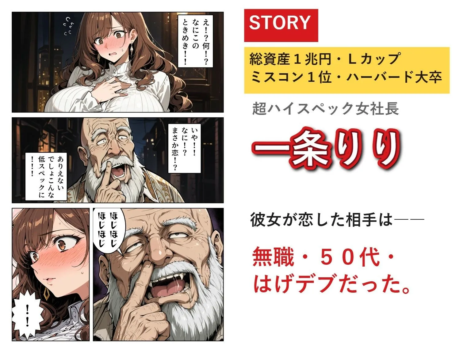 一兆円のメス〜Lカップの女社長との結婚から、全世界のメスを肉便器にするまで〜 画像2